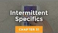 31. Intermittent Specifics