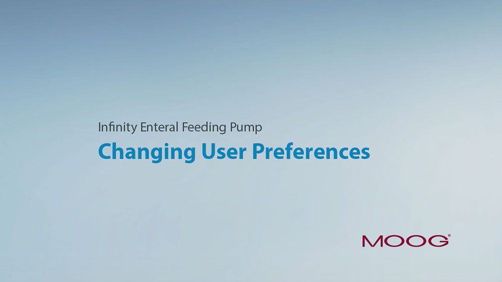 Changing User Preferences