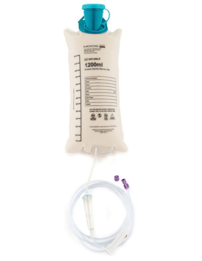1200 mL Gravity Feeding Set with ENFit® Connector