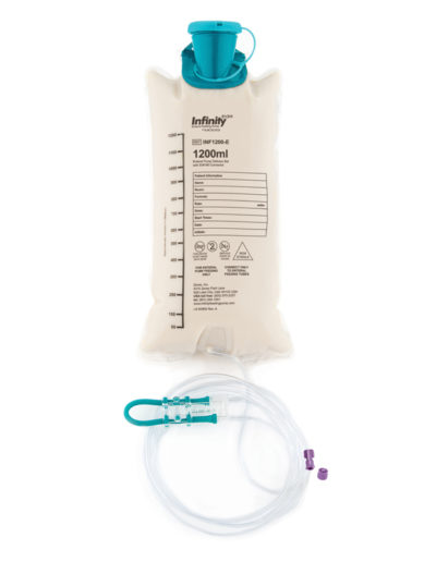Infinity 1200 mL Bag Set with ENFit® Connector