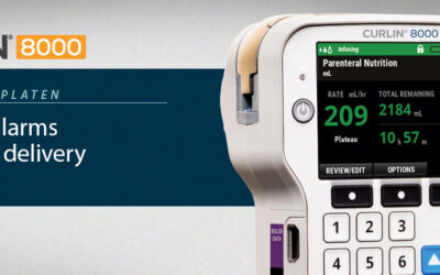 Beneath the platen: CURLIN 8000 air-in-line alarms during TPN delivery